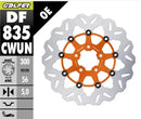 Harley-Davidson XL 883 R Roadster [2015] - Floating Wave brake disc - Surface: Orange, Silver, Stainless Steel - Image 2