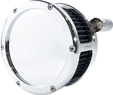 Harley-Davidson FLHTCUI 1340 EFI Electra Glide Ultra Classic Special Anniversary Edition [1995] - BA Luftfilterkit – Oberfläche: Schwarz, Verchromt – Bild 2