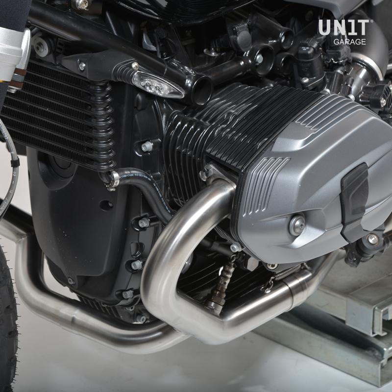 BMW R 12 [2024-2026] - Edelstahl-Abgaskrümmer ohne Katalysator + Motorkontrollleuchte EURO 5
