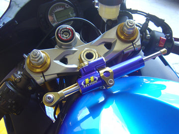 Kawasaki ZX-6 R, ZX-6 RR [HYPERPRO] – Ohjauspellin kiinnityssarja, kulta (MK-KA06-T005)