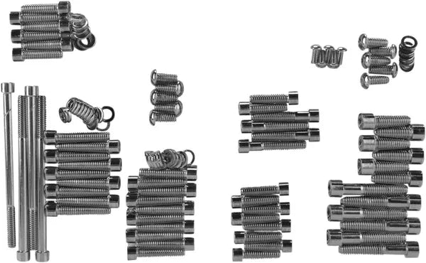 Harley Davidson FX [DRAG SPECIALTIES] – Complete engine screw set
