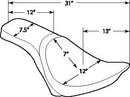 harley davidson fls [DRAG SPECIALTIES] – Predator 2-up Seat-6