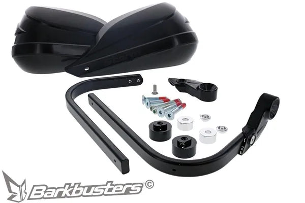 Aprilia Shiver 750 [BARKBUSTERS] – STORM Handprotektor – Montage an einem Punkt am Lenkerende - mit Gewinde