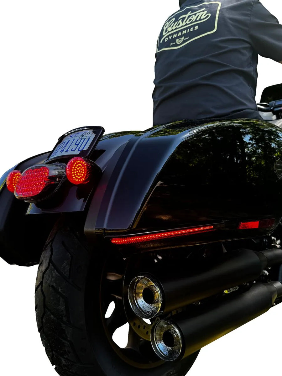 harley davidson fxlrst [CUSTOM DYNAMICS] – LED Satteltaschenleuchten