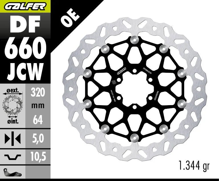 Voxan ROADSTER 1000 [1999-2000] - FLOATECH WAVE BRAKE DISC – picture 2