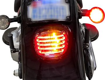 Harley Davidson Fxlr [MUKAUTETTU DYNAMIIKKA] – ProBEAM® Integroidut litteät LED-takavalot lisävilkkuineen