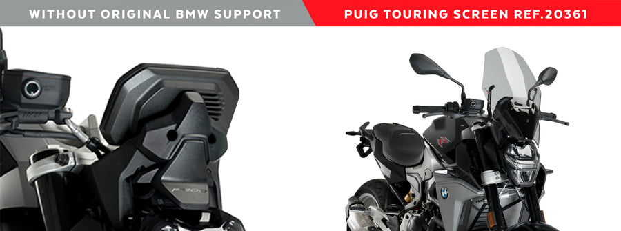 BMW F 900 R [2024] – New Generation Touring Verkleidungsscheibe – Transparent