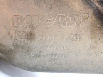 Ducati Multistrada 1200 S Touring [2009] - Pakokaasun takaäänenvaimennin äänenvaimentimen pakokaasun kerääjä - 0