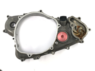Honda CRF 450 R [2007] - kytkinkannen moottorin kannen oikea vesipumppu