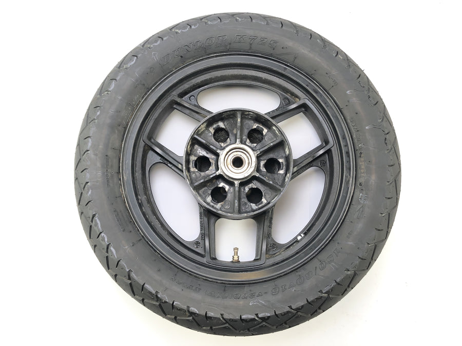 Kawasaki GPZ 1000 RX [1987] - Hinterrad Rim Rad 3,50 x 16 "Musta