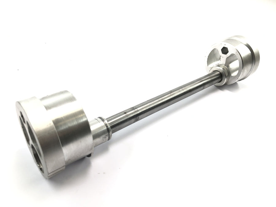Triumph Daytona 1200 T300D [1994] - Rear axle with eccentric chain tensioner