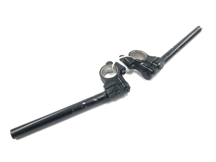 Suzuki GSX R 1100 GU74C [1987] - handlebar stub clip-on handlebar pair left right front 41 mm