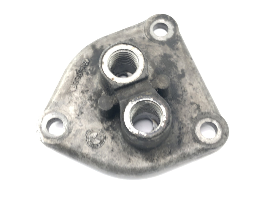 BMW R 100 GS 247E [1991] - Ölfiltergehäusedeckel Ölfilterflansch Ölfilteradapter