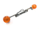 Moto Guzzi V65 Custom [1985] - Rear indicator indicator unit with bracket-2