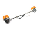 Moto Guzzi V65 Custom [1985] - Rear indicator indicator unit with bracket-3