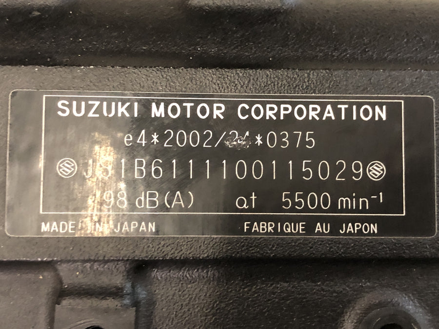 Suzuki GSX R 1000 WVB6 K6 [2006] - frame with vehicle registration document