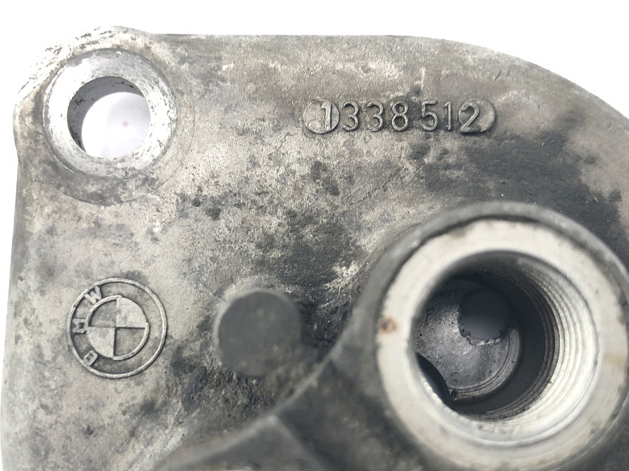 BMW R 100 GS 247E [1991] - Ölfiltergehäusedeckel Ölfilterflansch Ölfilteradapter