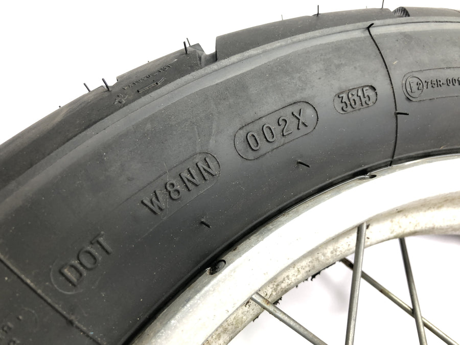 BMW R 100 GS 247E [1991] - Hinterrad Rad Felge Speichenrad 2.50 x 17"