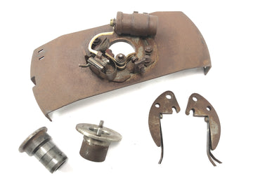 DKW NZ 250 [1938] - sytytysmagneetti jakomekanismilla sytytyskatkaisija