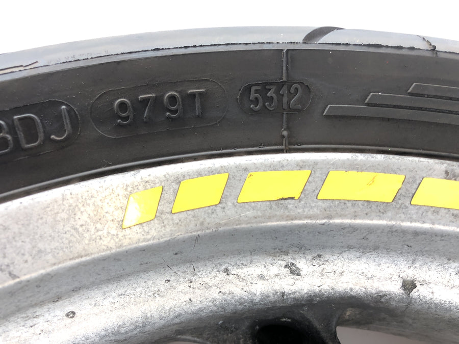 Cagiva Mito 125 EVO 8P [2000] - Hinters Rim Rad 4,00 x 17 "