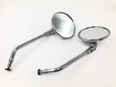 Triumph Speedmaster 900 [2003] - Rear view mirror set handlebar mirror pair chrome round-1