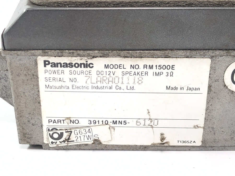 Honda GL 1500 Goldwing SC22 [1987] - Radiokasettiradioäänijärjestelmä