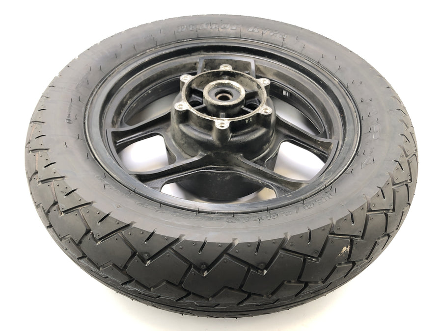 Kawasaki GPZ 1000 RX [1987] - Hinterrad Rim Rad 3,50 x 16 "Musta