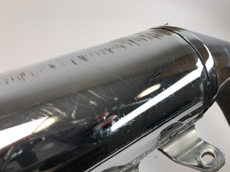 Suzuki Intruder VL 1500 AL [2000] - Auspuff Schalldämpfer Endtopf Auspufftopf Chrom Zylinder hinten