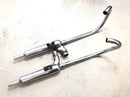 Kawasaki W 650 EJ650A [1999] - Exhaust system, end pot, manifold exhaust system left and right-2