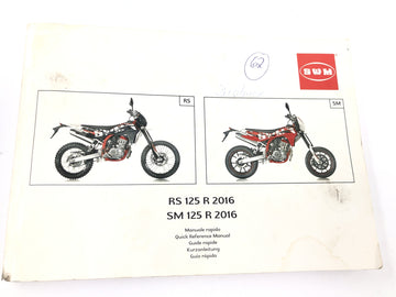 SWM SM 125 R [2018] - Käyttöohjeet monikielinen