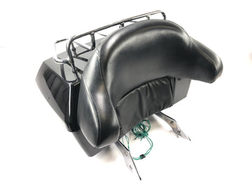 Honda VTX 1800 SC46 [2004] - Top Case matkalaukku, jossa on pillion selkänoja ja tavarateline