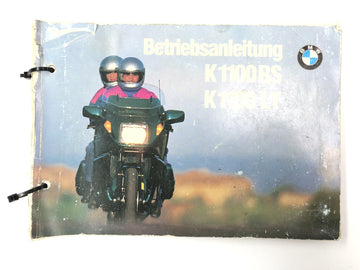 BMW K 1100 RS [1991] - Käyttöohjeiden käyttöohjeet