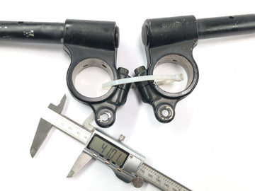 Suzuki GSX R 1100 GU74C [1987] - handlebar stub clip-on handlebar pair left right front 41 mm - 0