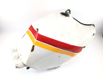 Yamaha XTZ 750 3LD [1989] - Säiliön polttoainesäiliö ruostumatonta kolhulla