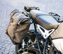 BMW R nineT 1200 Pure [2017-2023] - Zwei Seitentaschen aus Leder + Doppelrahmen