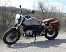 BMW R nineT 1200 Pure [2017-2023] - Seitentasche Scram aus Spaltleder 22L-30L + Double Frame