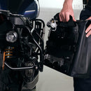 BMW R nineT 1200 Pure [2017-2023] - Zwei Khali-Seitentaschen aus TPU 35L - 45L + Paar Aluminiumplatten