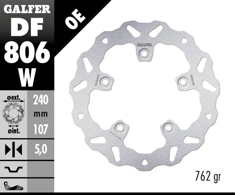 Ktm 790 Duke ABS L A2 [2018-2019] - Wave® Bremsscheibe – Bild 2