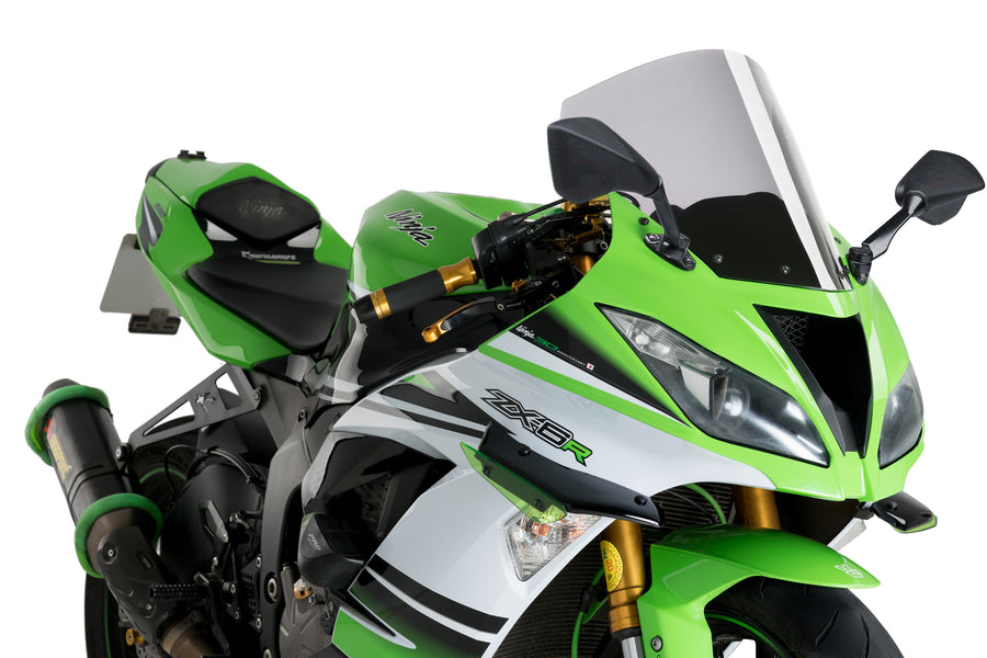 KAWASAKI ZX-6R NINJA [2018] – R-Racer-näyttö – Läpinäkyvä