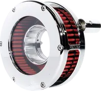 Harley-Davidson FXSBSE 1800 Breakout CVO [2013] - BA air filter kit - Surface: Black, Chrome - Image 9