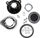 Harley-Davidson Xl 883 R Roadster [2004, 2009-2010, 2013] - Sidekick Luftfilter-Kit – Oberfläche: Schwarz – Bild 6