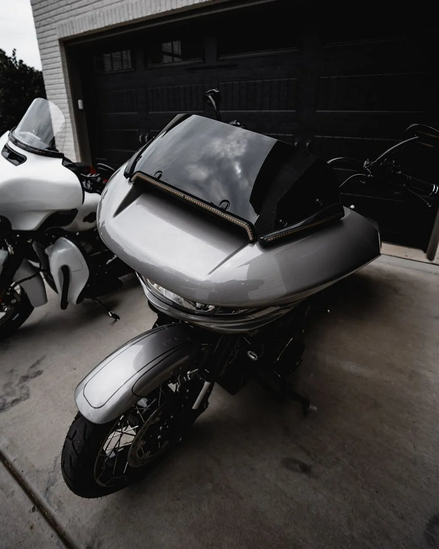 Harley-Davidson Road Glide [CUSTOM DYNAMICS] - Cover for fairing vent with indicators