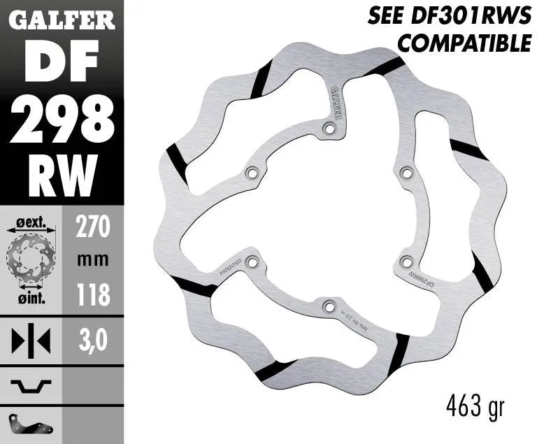 Yamaha Yz 125 [2023, 2025] - Wave® brake disc - picture 2