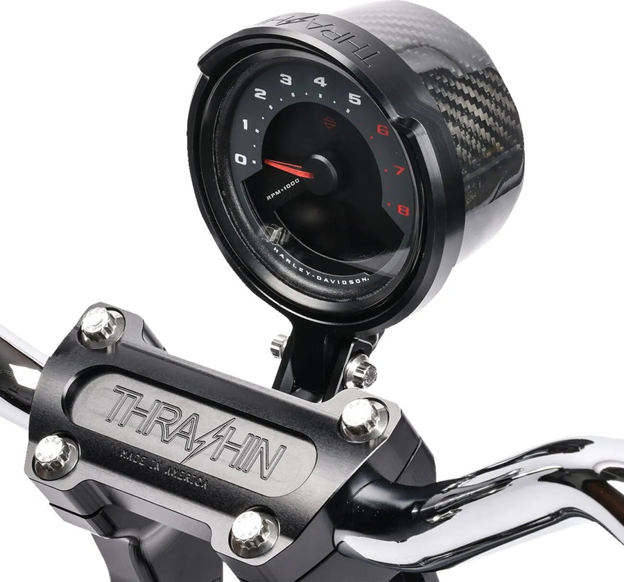 harley davidson softail [THRASHIN SUPPLY CO.] – Softail Gauge Offset Kit