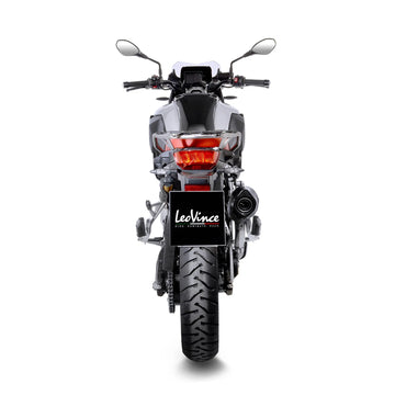 bmw f 850 gs [LEOVINCE] – Nero takaäänenvaimennin – ruostumaton teräs