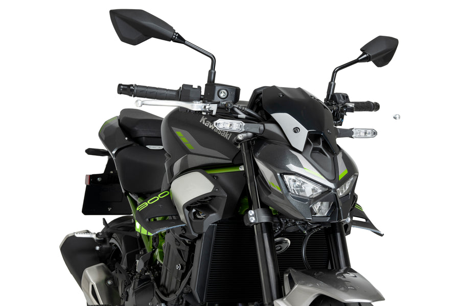 KAWASAKI Z 900 SE [2025] – D12 Spoiler – Mattschwarz