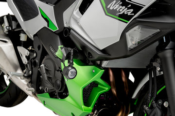 KAWASAKI NINJA 7 HYBRID [2025] – Crash Pads R19 – musta