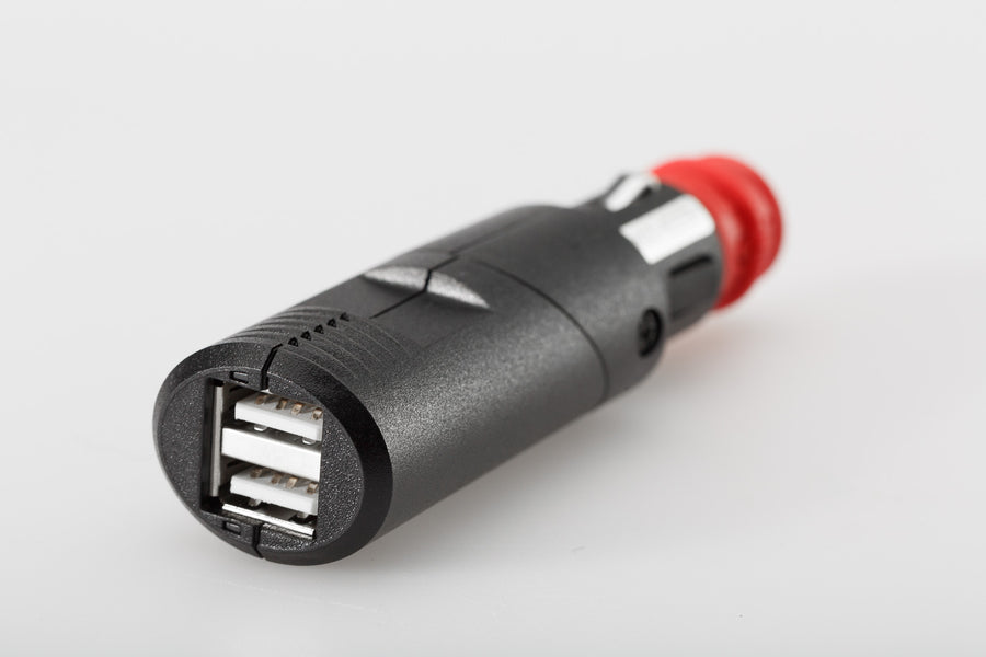 [SW-MOTECH] - USB-Doppel-Ladebuchse mit Universalstecker – Bild 1