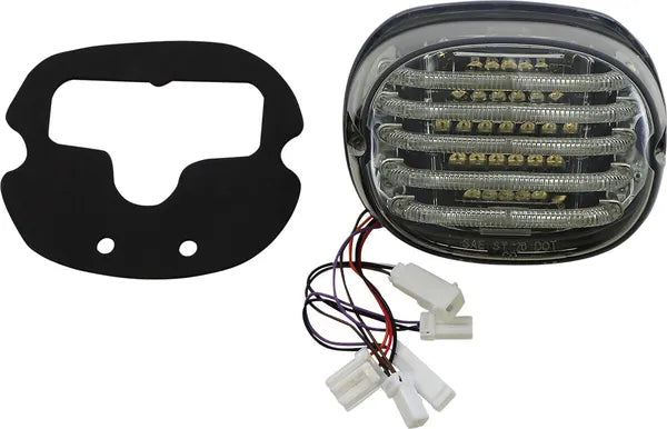 Harley Davidson Fxdwg [CUSTOM DYNAMICS] – ProBEAM® Integrated flat LED taillights with additional indicators
