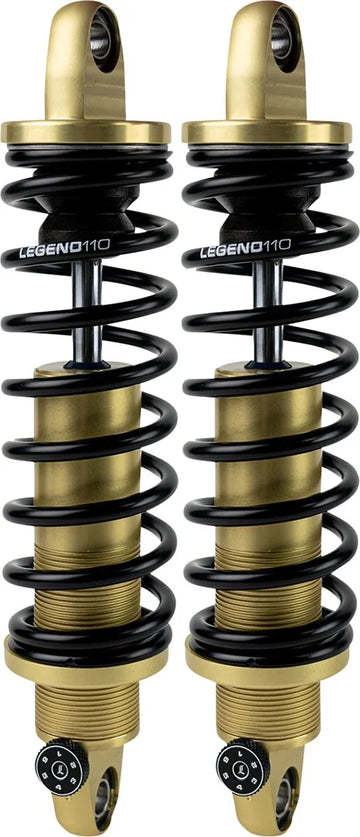 Harley-Davidson FXDBP 1690 Dyna Street Bob Factory Custom [2013, 2015-2016, 2016] - Legend REVO-A coil suspension for Dyna models - Surface: Anodized, Gold - Item no. 13101781 – Image 1